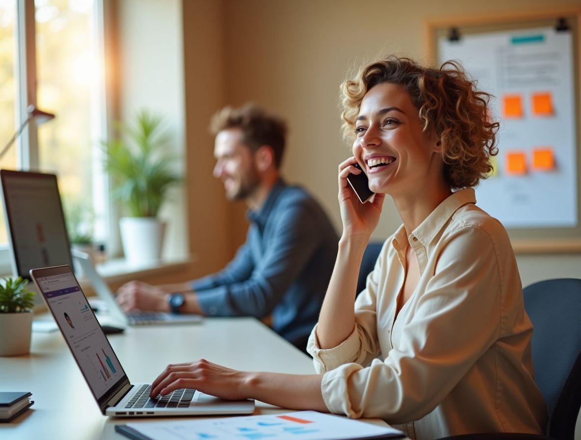 Благодаря технологии FMC рабочий мобильник сотрудника становится частью корпоративной телефонии. Все вызовы с рабочих SIM-карт фиксируются в системе виртуальной АТС наряду с офисными звонками.