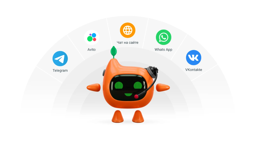 чат-бот MANGO OFFICE с удобным конструктором